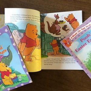 A set of 3 Winnie the Pooh books